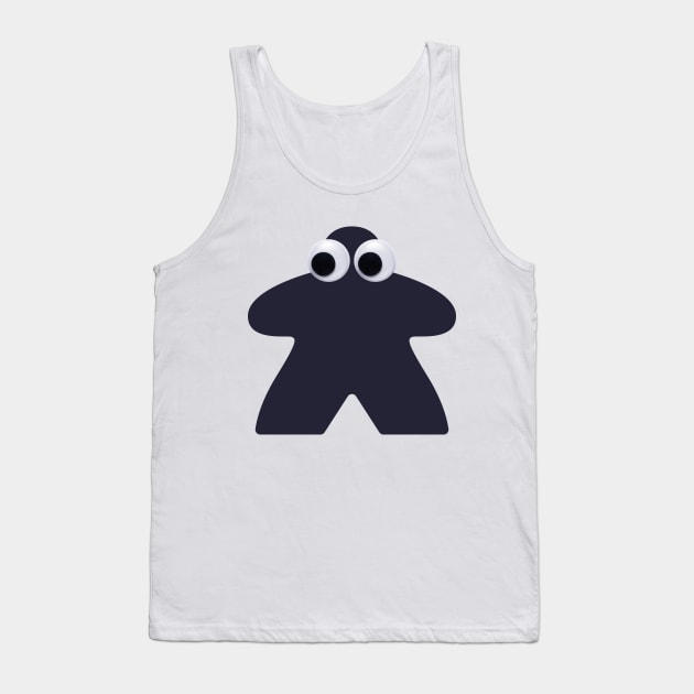 Meeple Googly Eyes Tank Top by RollForTheWin